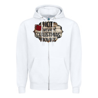 White I Just Want To Drink Hot Cocoa Zipper Hoodie - Bettercallsaul