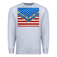 Heather Grey glitter american flag Premium Sweatshirt - TumblerDesignByShophia