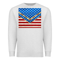 Oatmeal Heather glitter american flag Premium Sweatshirt - TumblerDesignByShophia