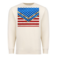 Sandshell glitter american flag Premium Sweatshirt - TumblerDesignByShophia
