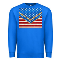 True Royal glitter american flag Premium Sweatshirt - TumblerDesignByShophia