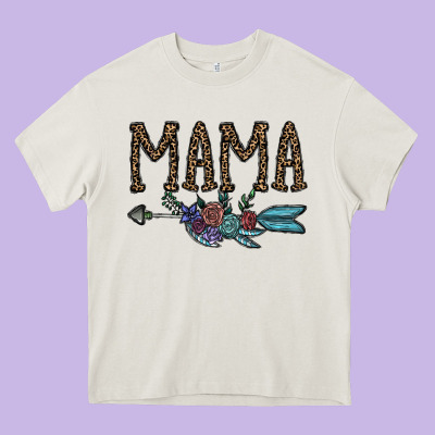 Mama Heavy Core Tee Designed By Cowhidedigitalart