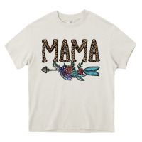 Cream mama Heavy Core Tee - CowhideDigitalArt