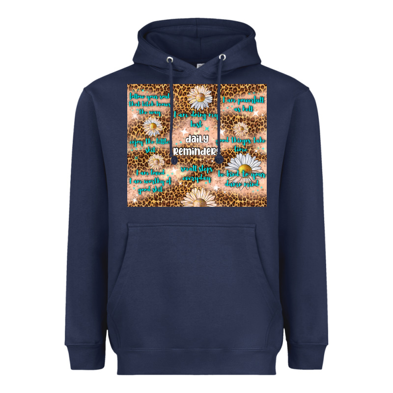 Daily Reminders Heavyweight Hoodie by TumblerDesignByShophia | Teevron