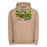 Pigment Burro teacher st patrick Urban Hoodie - FaDigitalArtStudio