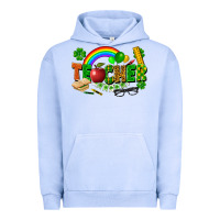 Pigment Grape Ice teacher st patrick Urban Hoodie - FaDigitalArtStudio