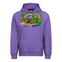 Tulip teacher st patrick Urban Hoodie - FaDigitalArtStudio