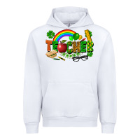 White teacher st patrick Urban Hoodie - FaDigitalArtStudio