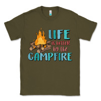 Life Is Better By The Campfire Classic Tee | Teevron