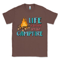 Chestnut life is better by the campfire Classic Tee - MaliasSmallBusiness