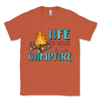 Copper life is better by the campfire Classic Tee - MaliasSmallBusiness