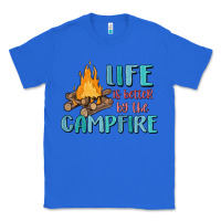 True Royal life is better by the campfire Classic Tee - MaliasSmallBusiness