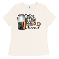 Getting Star Spangled Hammered Ladies Tee | Teevron