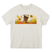 Cream juneteenth little miss libbey glass Heavy Core Tee - HRA Design Shop