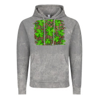 Cloud Rock st patrick's day shamrock and leopard distressed Vintage Hoodie - RanaPortraitStore