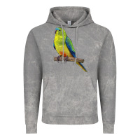 Cloud Rock Neophema Parrot Vintage Hoodie - LillyAllenDesigns