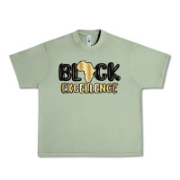 Oil Green black excellence Urban Heavy Tee - MaliasSmallBusiness