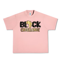 Salmon black excellence Urban Heavy Tee - MaliasSmallBusiness