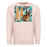Pale Pink fueled by coffee and country music Premium Sweatshirt - TumblerDesignByShophia