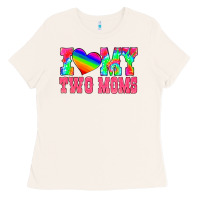Bone i love my two moms Ladies Tee - HRA Design Shop