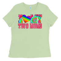 Matcha i love my two moms Ladies Tee - HRA Design Shop