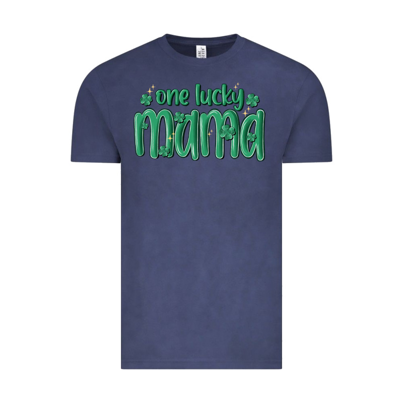 One Lucky Mama Vintage Tee by MaliasSmallBusiness | Teevron