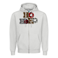 Dove Grey ho ho ho buffalo Zipper Hoodie - Bettercallsaul