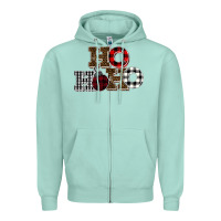 Seafoam ho ho ho buffalo Zipper Hoodie - Bettercallsaul
