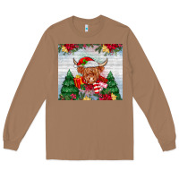 Toasted Coconut christmas cow Long Sleeve Tee - MaliasSmallBusiness
