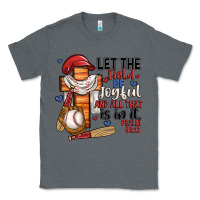 Charcoal Heather let the field be joyful and all that is in it Classic Tee - JahusDesignShop