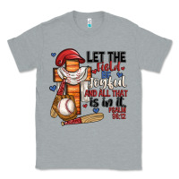 Heather Grey let the field be joyful and all that is in it Classic Tee - JahusDesignShop