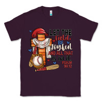 Plum let the field be joyful and all that is in it Classic Tee - JahusDesignShop