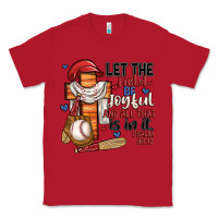 Red let the field be joyful and all that is in it Classic Tee - JahusDesignShop