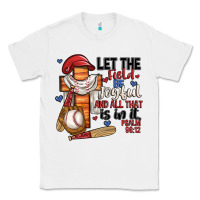 White let the field be joyful and all that is in it Classic Tee - JahusDesignShop