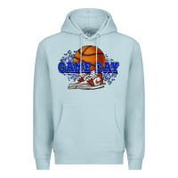 Blue Mist game day basketball Premium Hoodie - HowdyJamesFarm