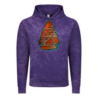 Cloud Purple wooden arrowhead Vintage Hoodie - Jasminsmagicworld