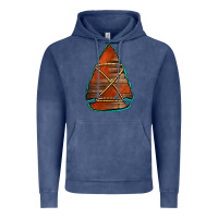 Vintage Denim wooden arrowhead Vintage Hoodie - Jasminsmagicworld