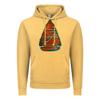 Vintage Mustard wooden arrowhead Vintage Hoodie - Jasminsmagicworld