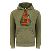 Vintage Olive wooden arrowhead Vintage Hoodie - Jasminsmagicworld