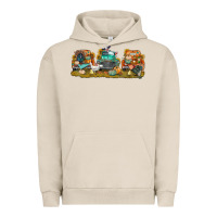 Pigment French Oak thanksgiving trucks bbs Urban Hoodie - BundleAndBundleShop