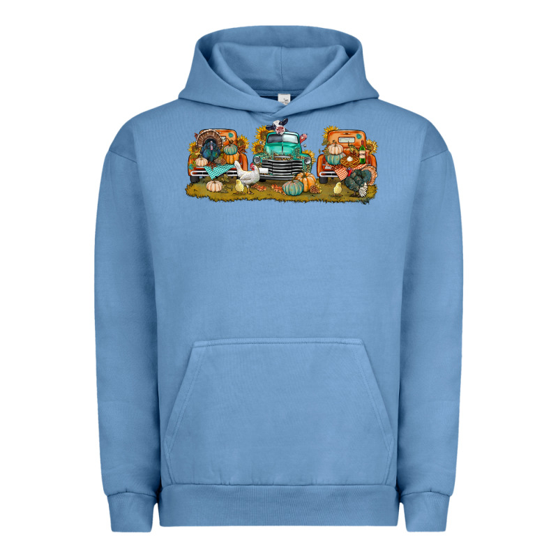Thanksgiving Trucks Bbs Urban Hoodie by BundleAndBundleShop | Teevron