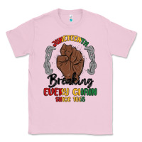 Bubblegum Pink every chain since 1865 juneteenth Classic Tee - MaliasSmallBusiness