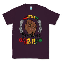 Plum every chain since 1865 juneteenth Classic Tee - MaliasSmallBusiness
