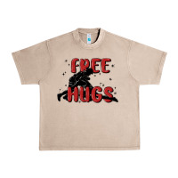 French Oak free hugs Urban Heavy Tee - MaliasSmallBusiness