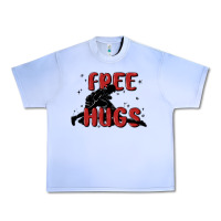 Grape Ice free hugs Urban Heavy Tee - MaliasSmallBusiness