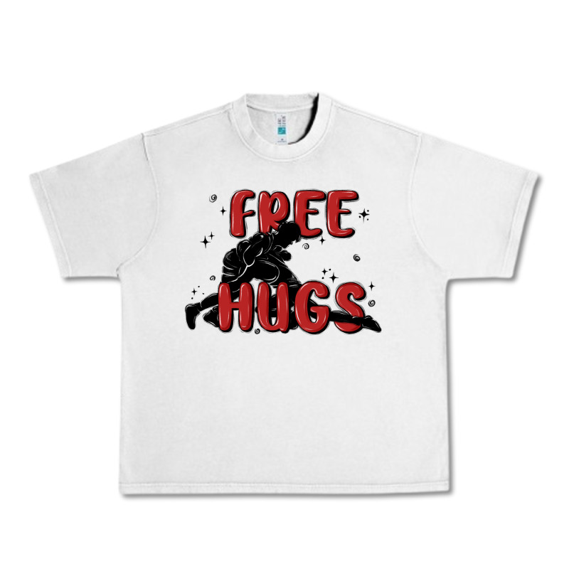Free Hugs Urban Heavy Tee by MaliasSmallBusiness | Teevron