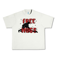 Pistachio free hugs Urban Heavy Tee - MaliasSmallBusiness