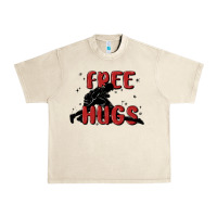 Sandshell free hugs Urban Heavy Tee - MaliasSmallBusiness