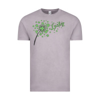 Vintage Zinc four leaf clover Vintage Tee - MaliasSmallBusiness