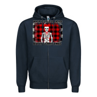 Navy When You re Dead Inside But It Christmas Skeleton Zipper Hoodie - Bettercallsaul